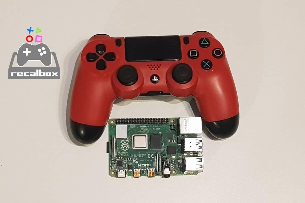 how to pair a PlayStation 4 controller to recalbox