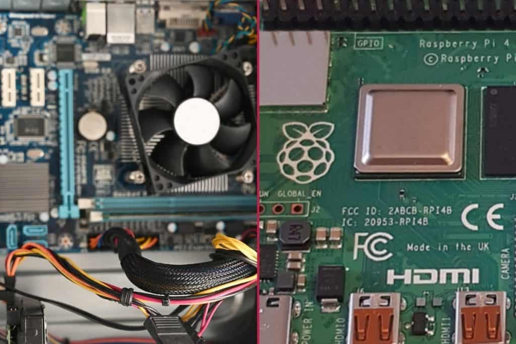 difference between a computer and a raspberry pi