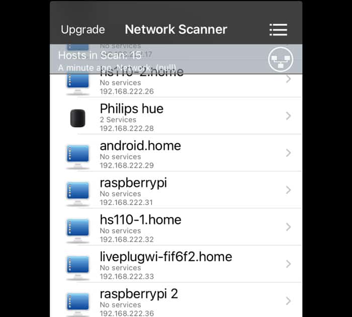iNet Network Scanner for ipod instal