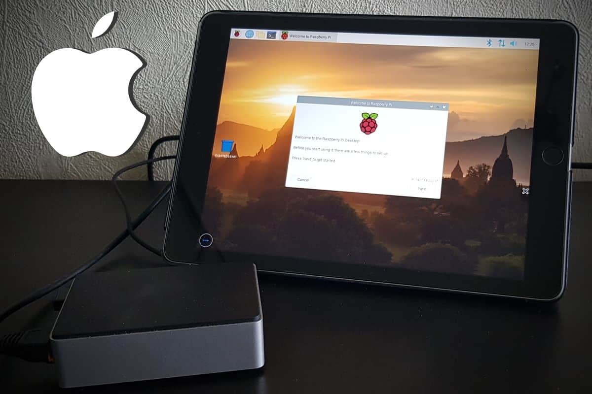 use an ipad as a raspberry pi monitor