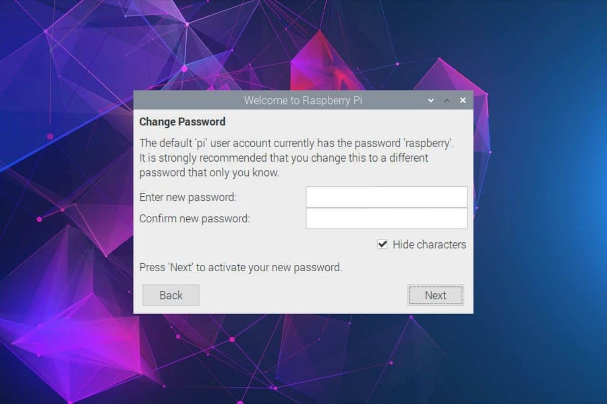 how to change password on raspberry pi