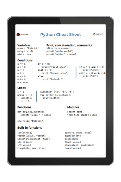 My Python Cheat Sheet