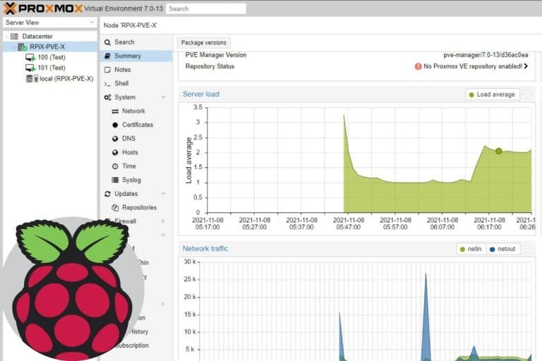 Getting started with Proxmox on Raspberry Pi (Virtualization server)