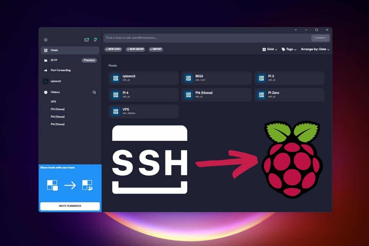 how to use ssh on raspberry pi