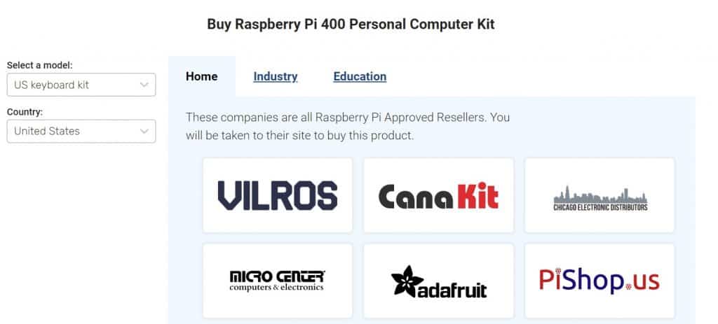 Buy online Raspberry Pi 400 Personal Computer (Unit Only) in India