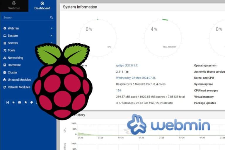 Install Webmin: Configure Your Raspberry Pi Without Commands
