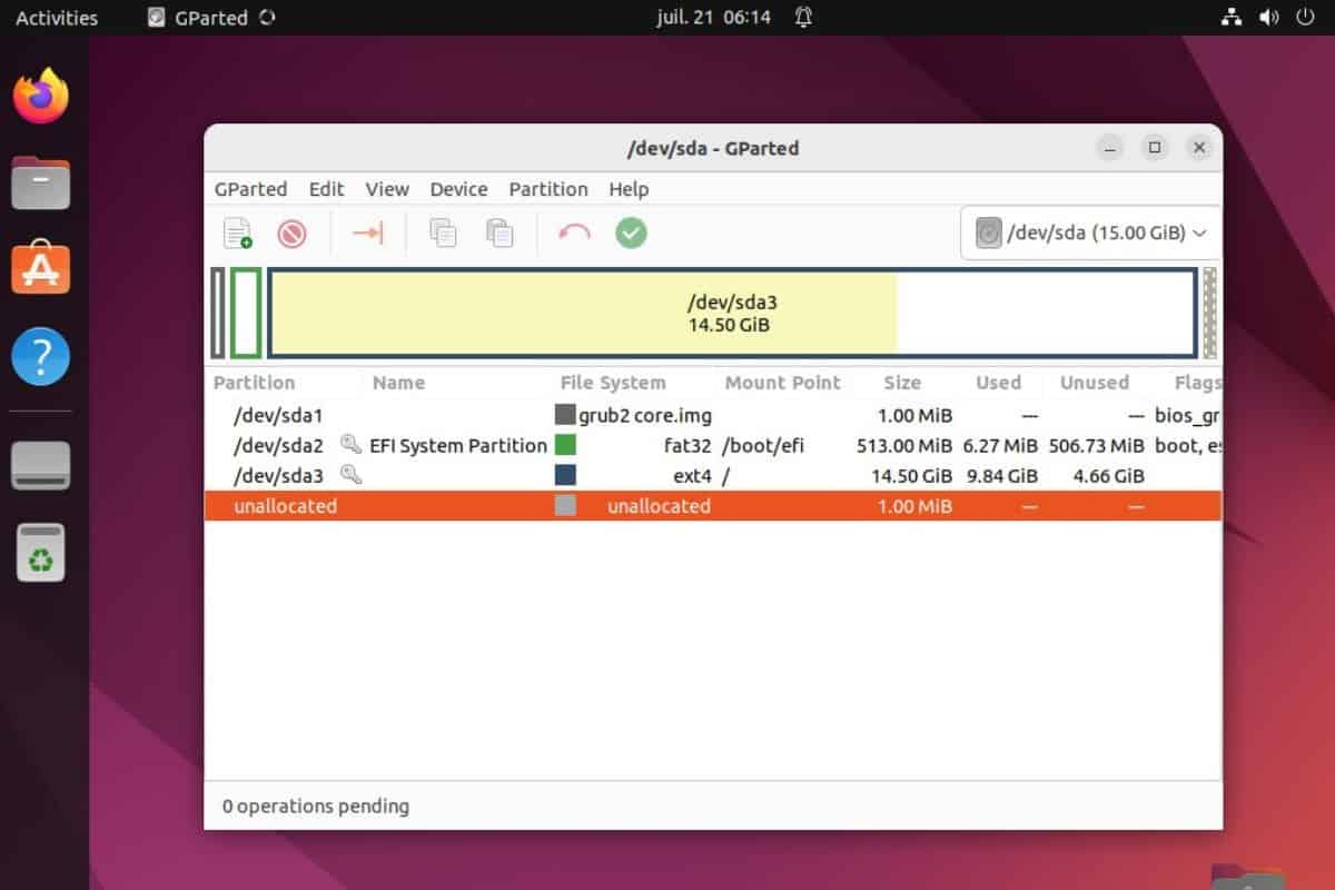 how much space does ubuntu need