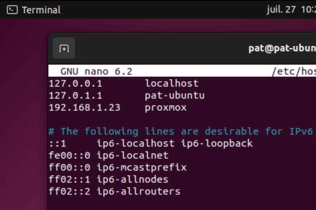 ubuntu hosts file
