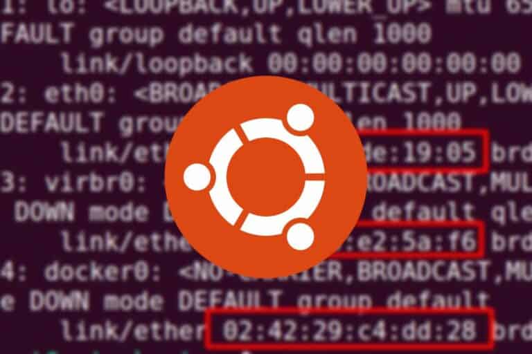 How To Find The MAC Address On Ubuntu / Linux (4 ways)