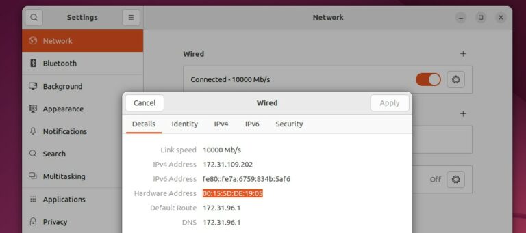 How To Find The MAC Address On Ubuntu / Linux (4 ways) – RaspberryTips