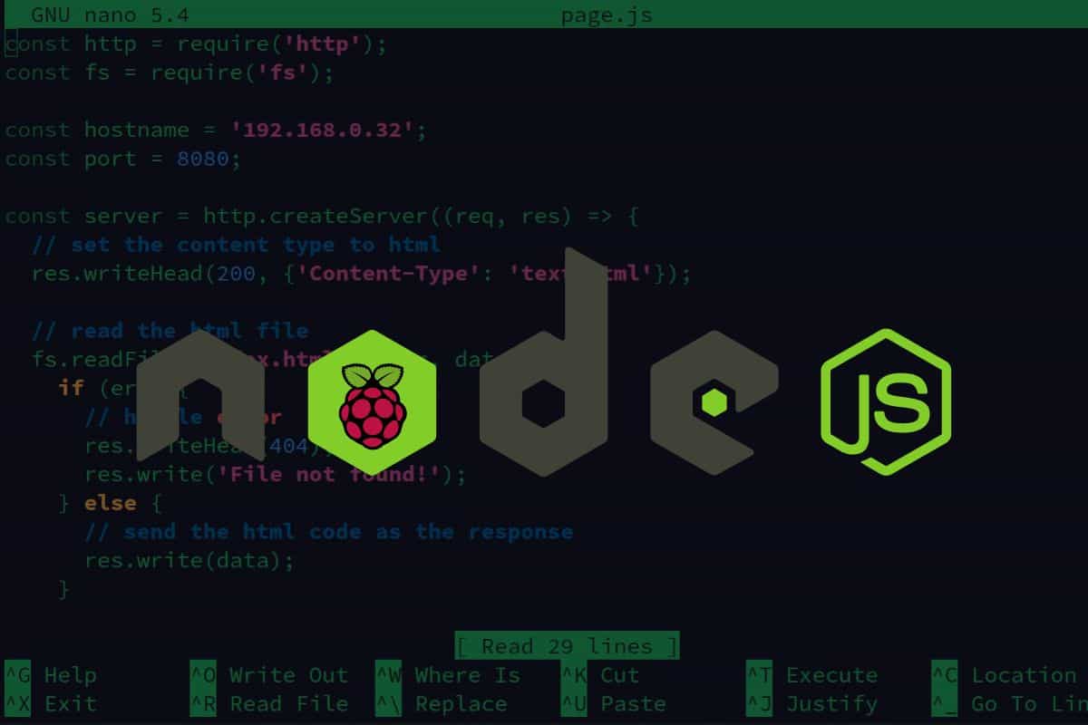 install node js and npm on raspberry pi
