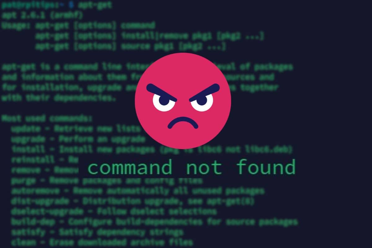 apt-get command not found