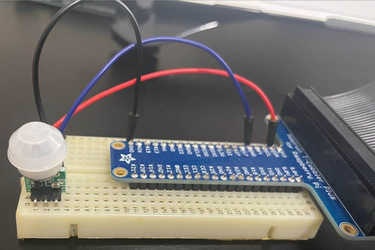 how to connect a raspberry pi motion sensor