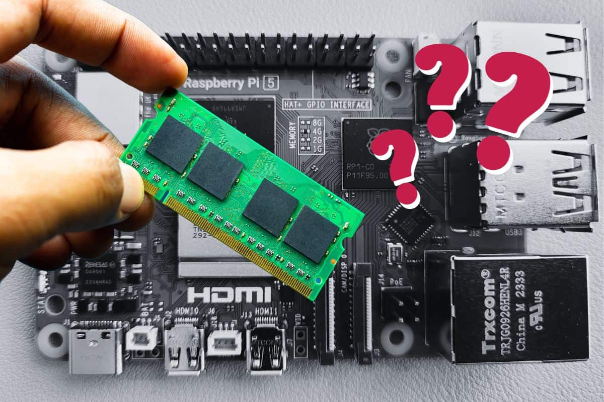 can you add ram to a raspberry pi