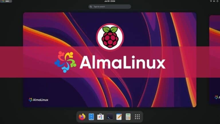 install alma linux raspberry pi