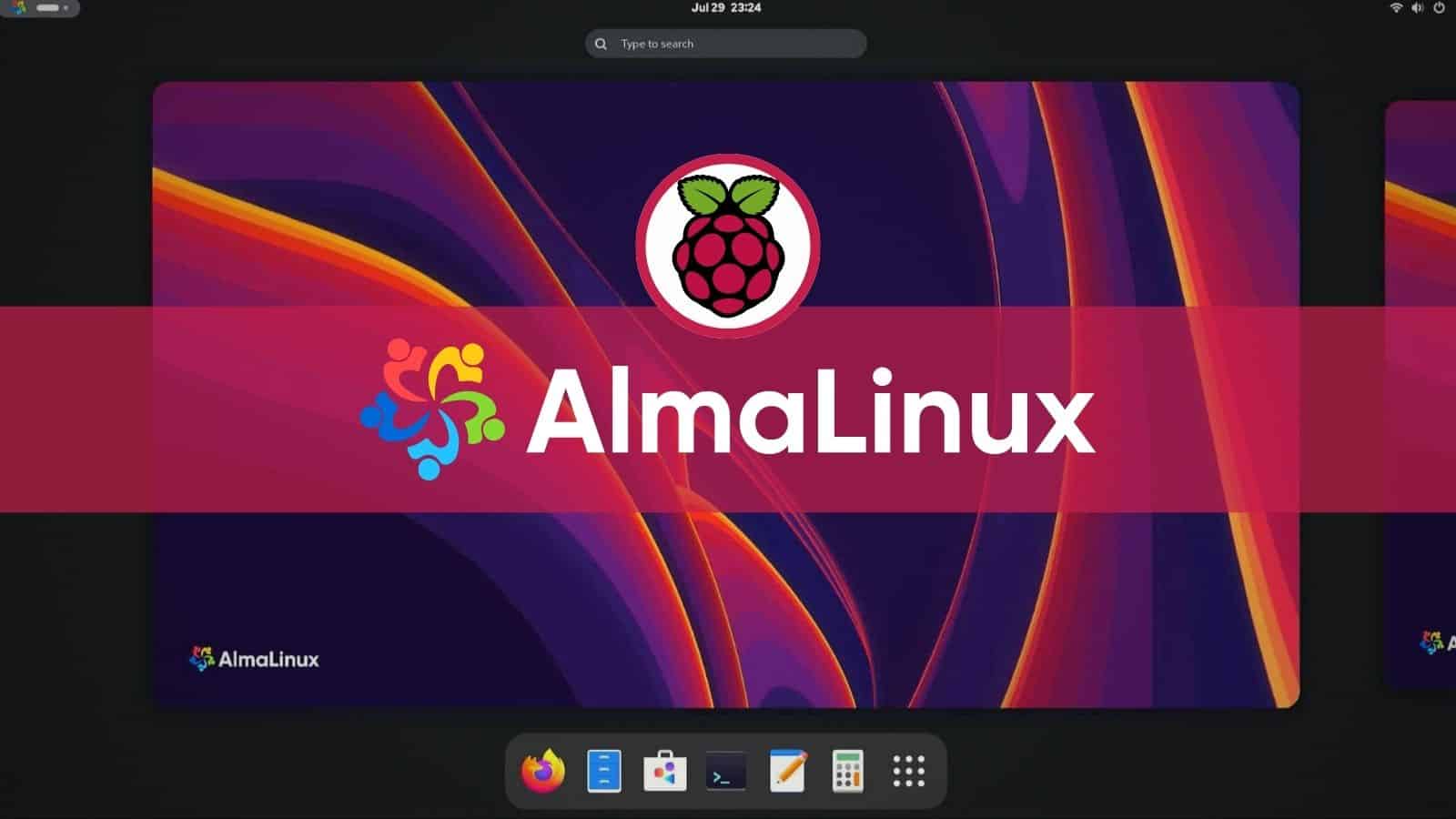 install alma linux raspberry pi