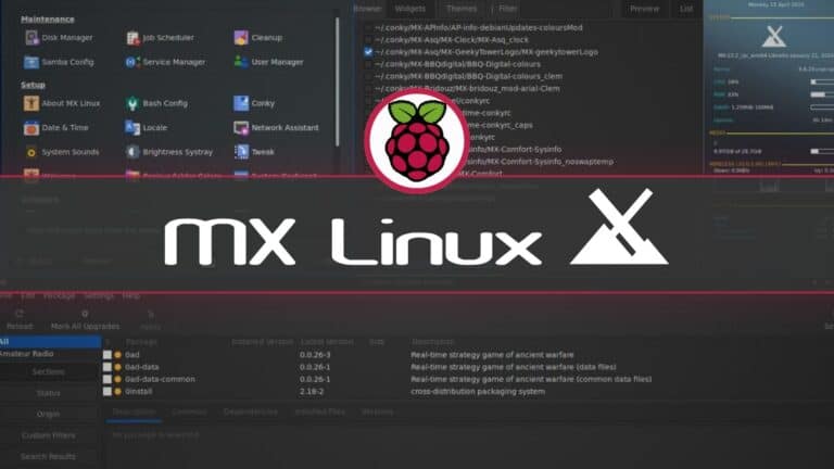 how to install mx linux on raspberry pi