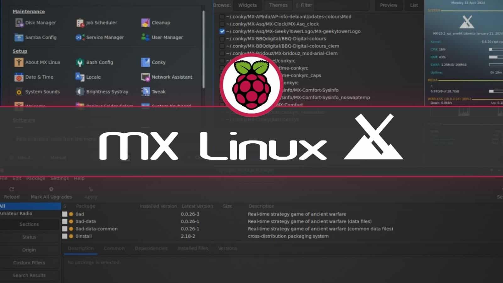 how to install mx linux on raspberry pi