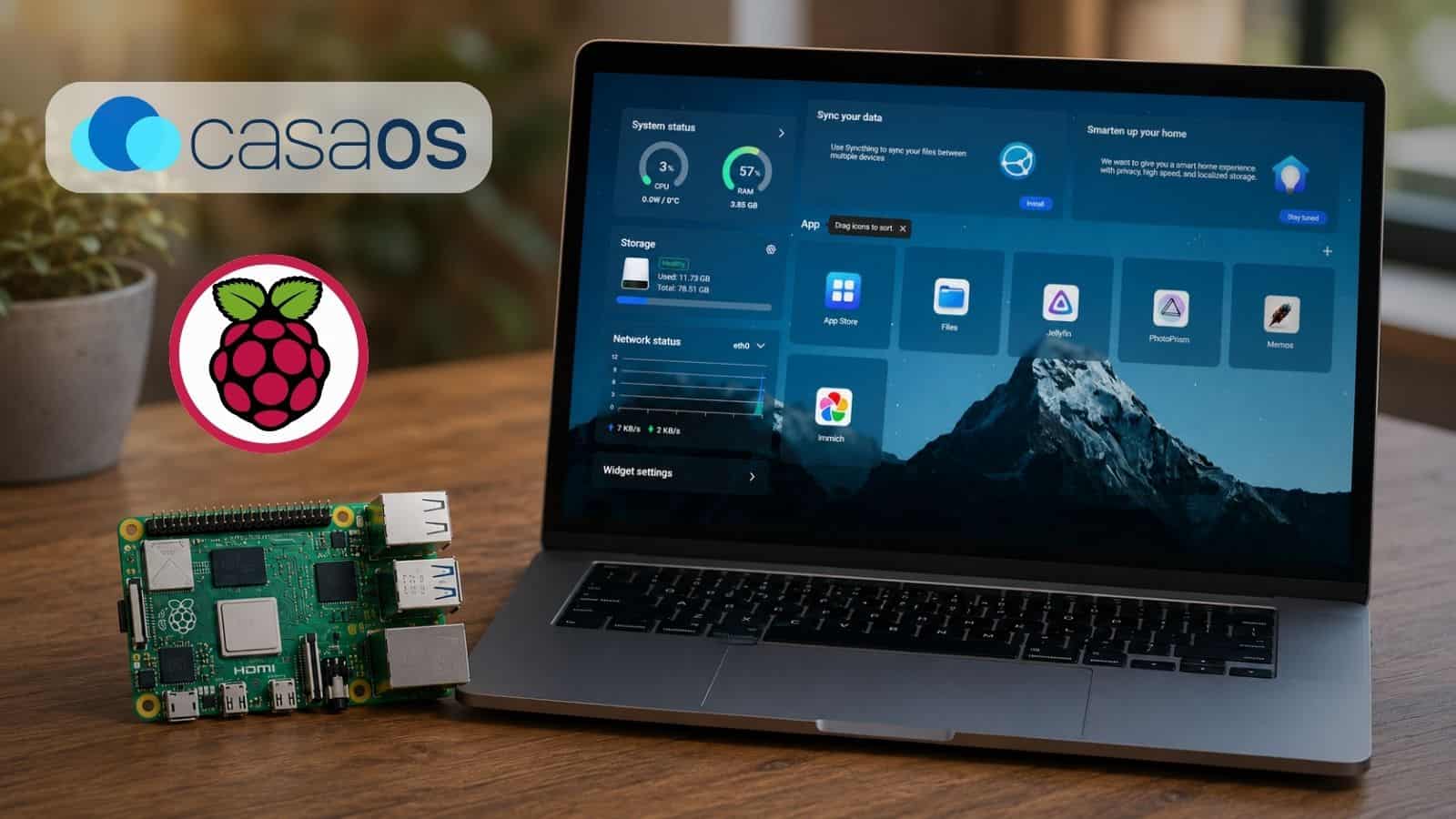 how to install casa os