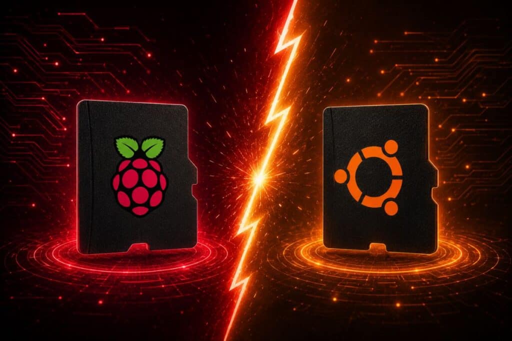 ubuntu vs raspberry pi os