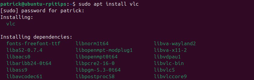 ubuntu desktop 25 install package example