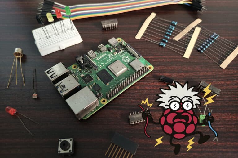 electronic components for raspberry pi
