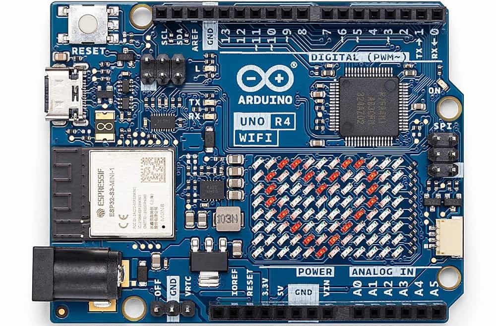 Arduino UNO R4 WiFi (credit: Arduino)